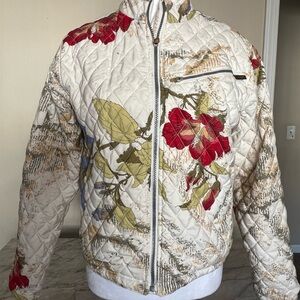 Obermeyer women’s Floral Quilted Puffer Jacket